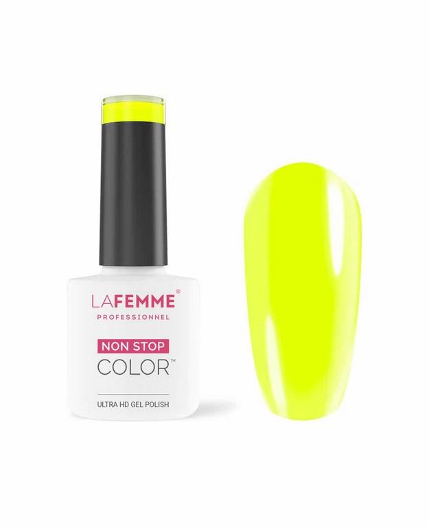 Esmalte Semipermanente Amarillo Fluor H069