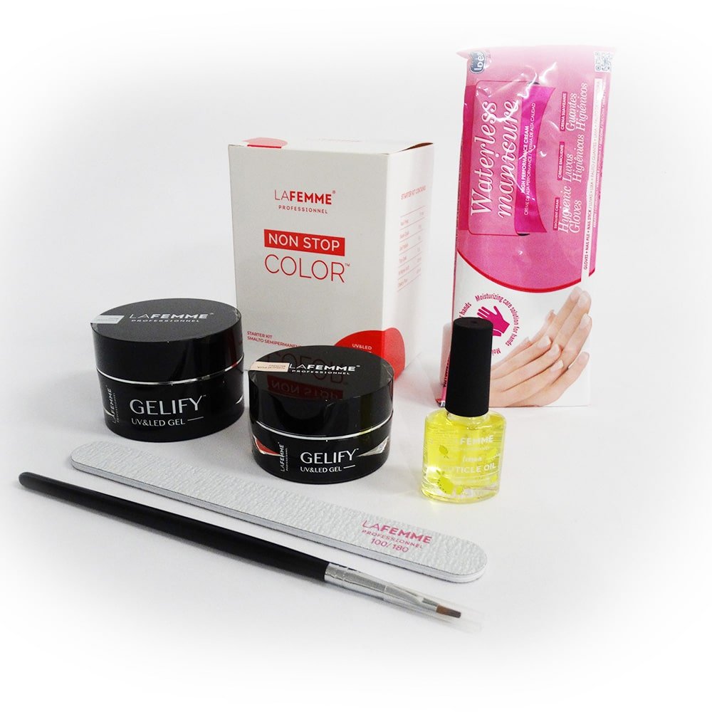 kit uñas de gel