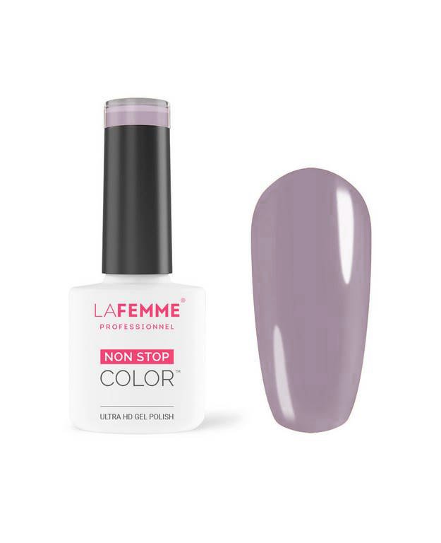 Esmalte Semipermanente Lila Grisáceo H193